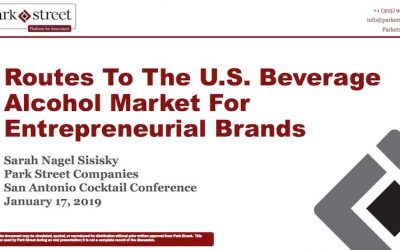 Routes to the U.S. Beverage Alcohol Market for Entrepreneurial Brands (2019)