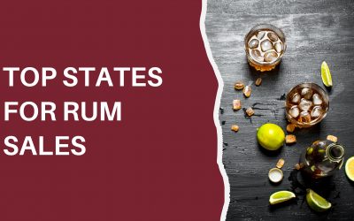 Top Ten States for Rum Sales