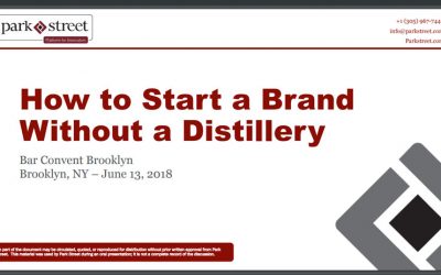 How to Start a Brand Without a Distillery
